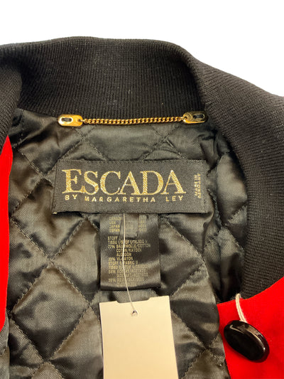 Escada Size 34 Red Jacket