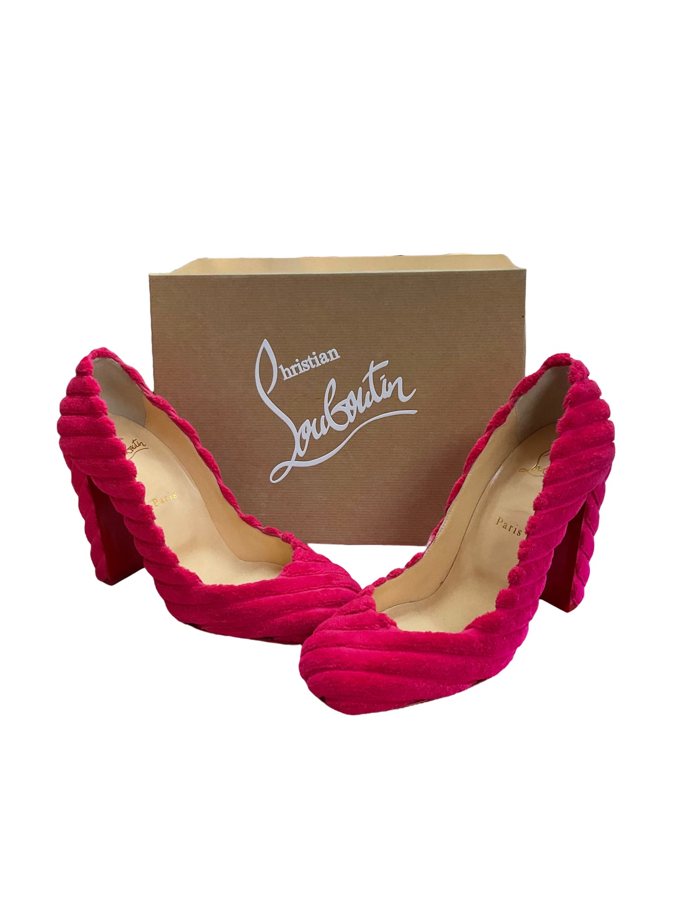 Christian Louboutin Size 40.5 Pink Shoes