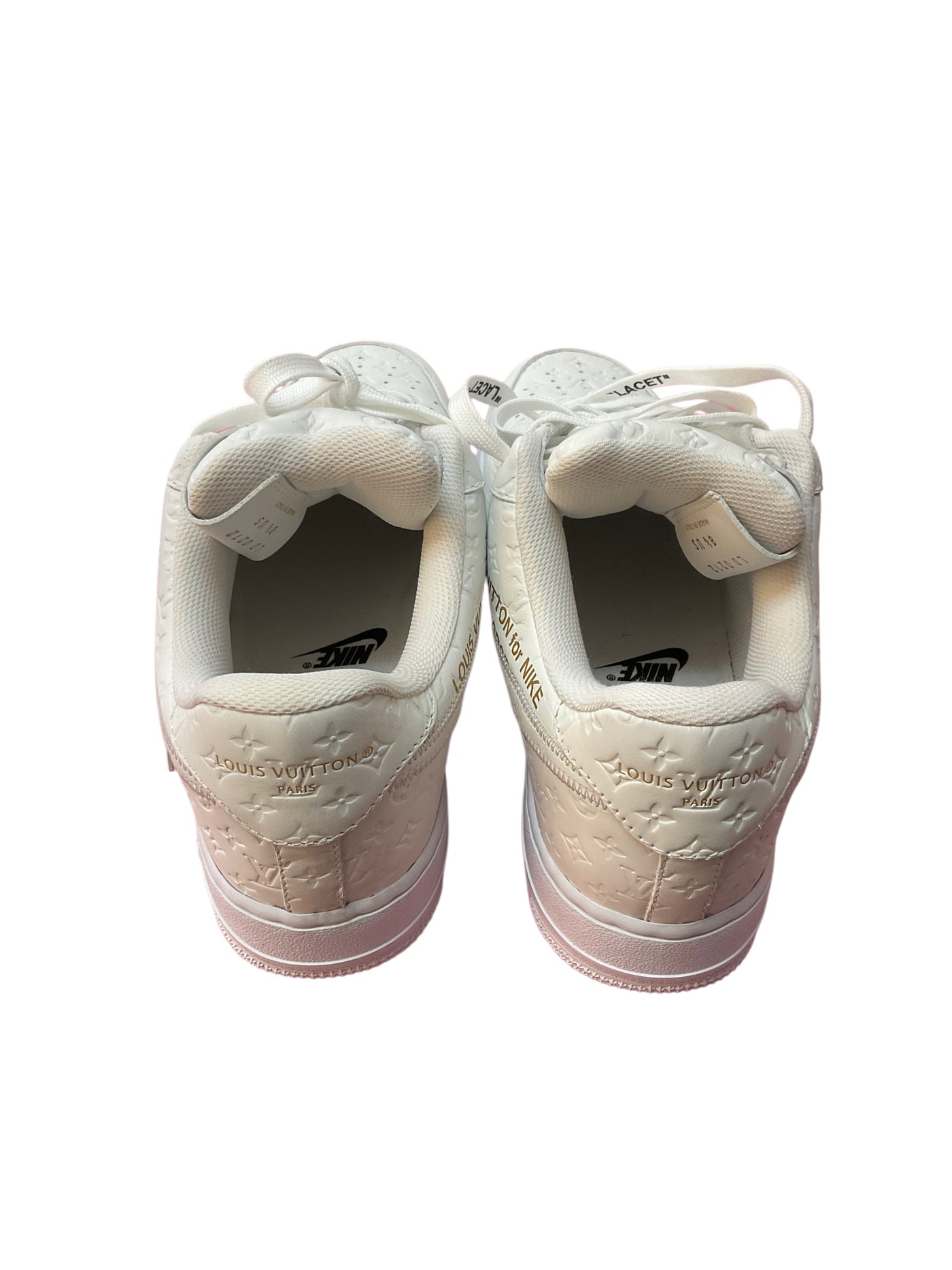 Louis Vuitton Size 8 1/2 White Shoes