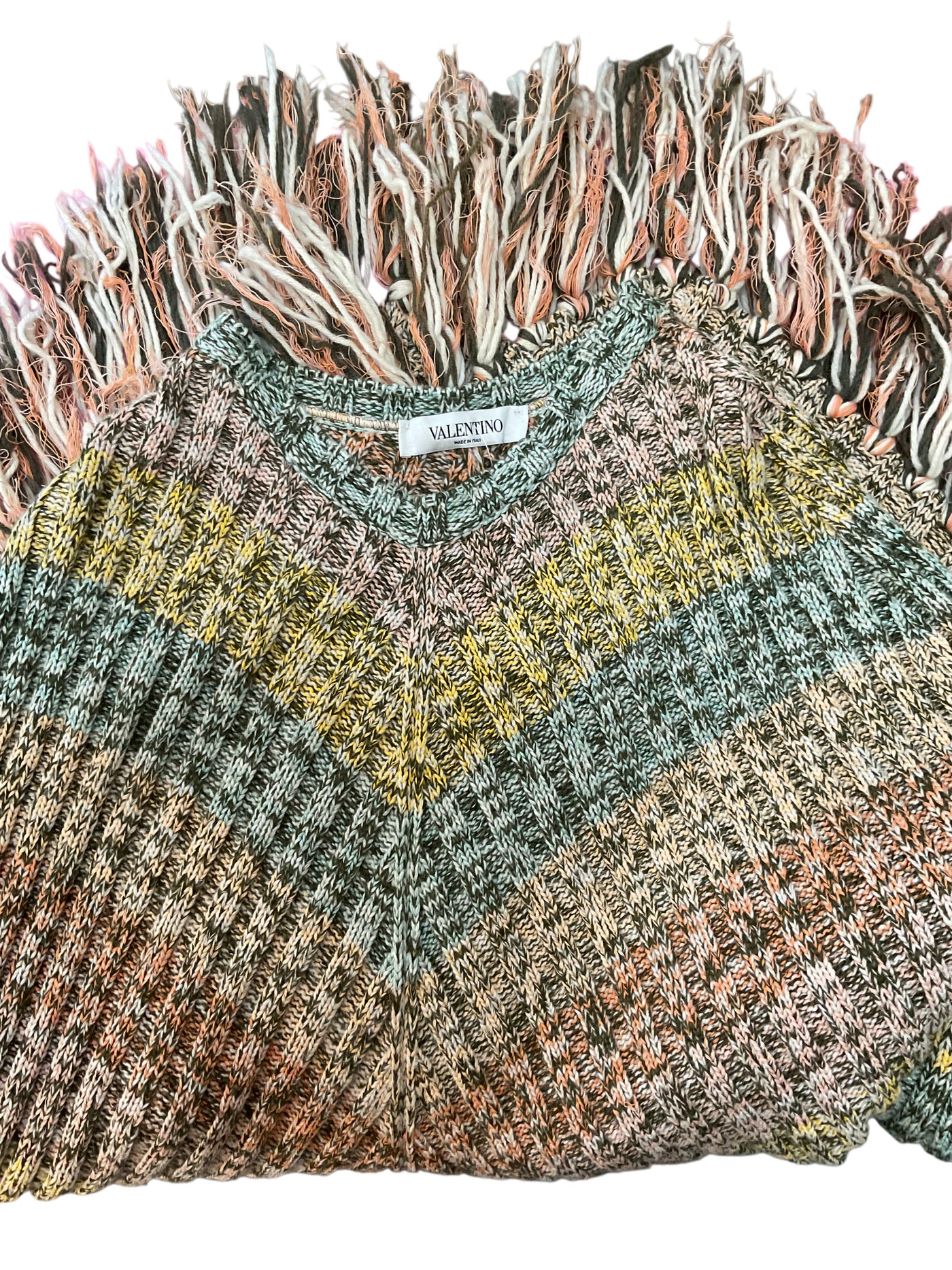 Valentino Multi-Color Poncho