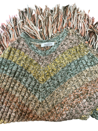 Valentino Multi-Color Poncho