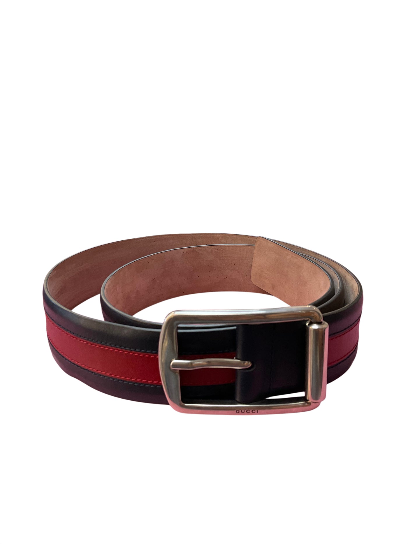 Gucci Size 44 Blue Belt