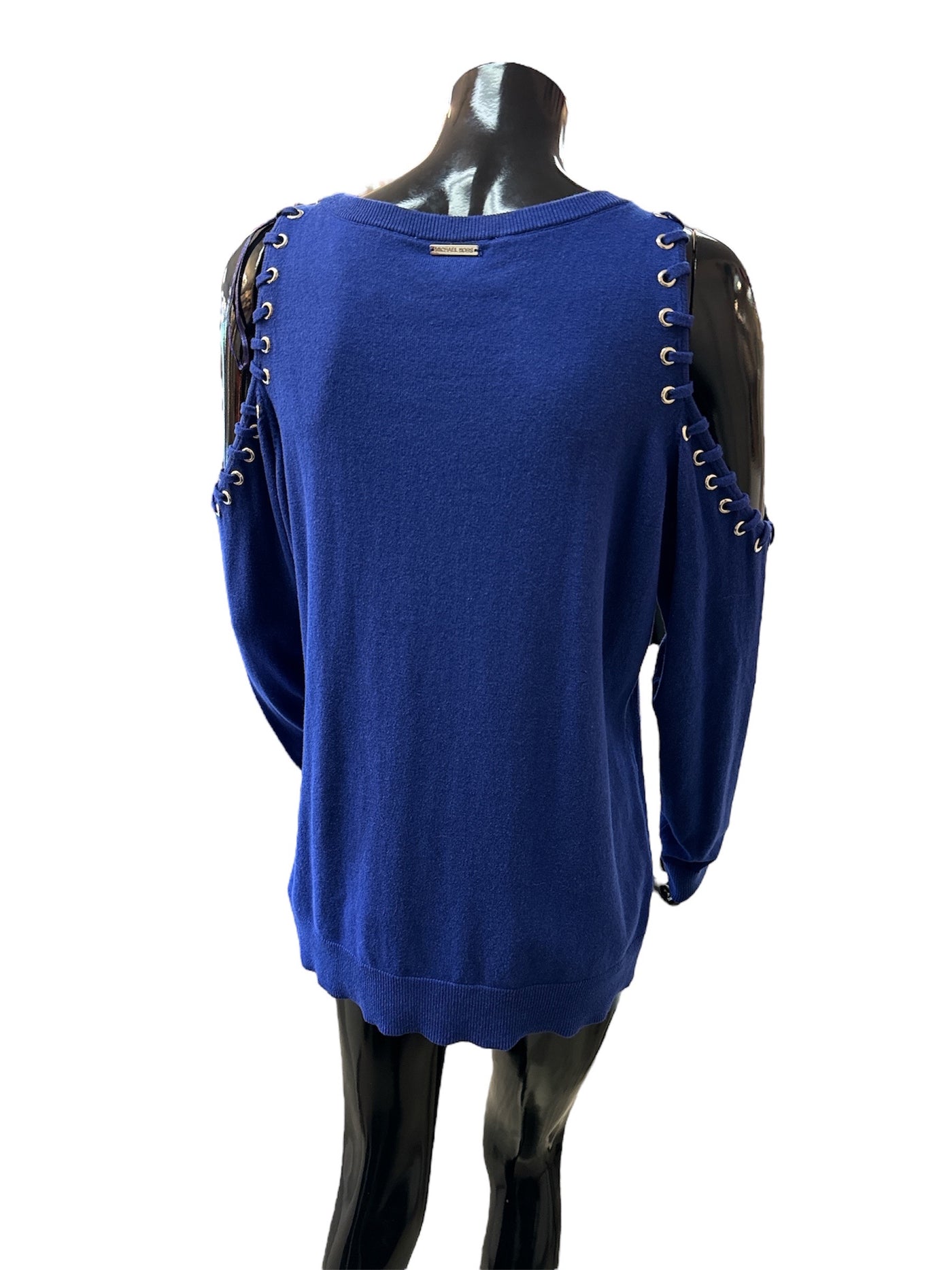 Michael Kors Size Large Royal Blue Blouse