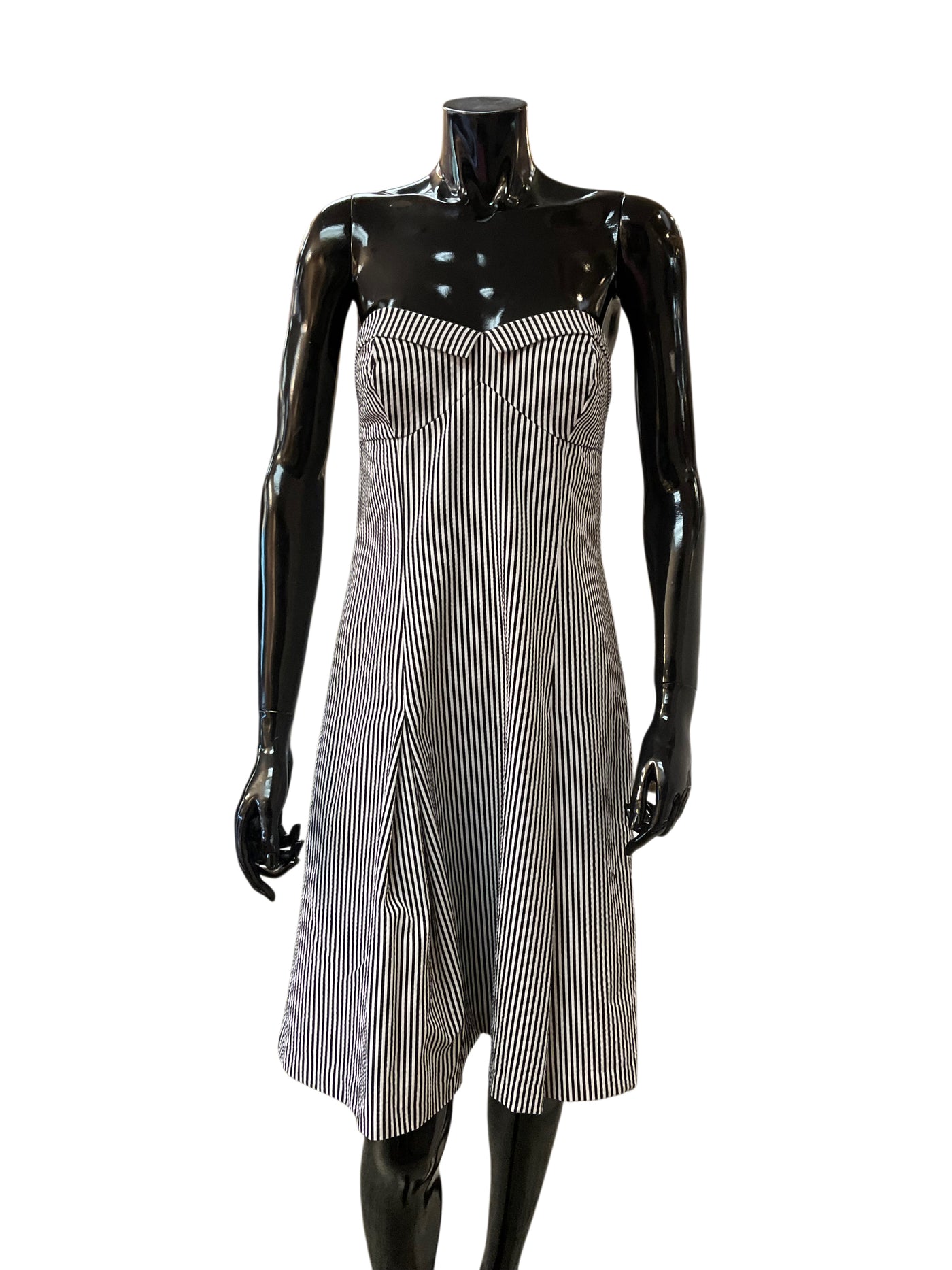 Trina Turk Size 10 Black & White Dress