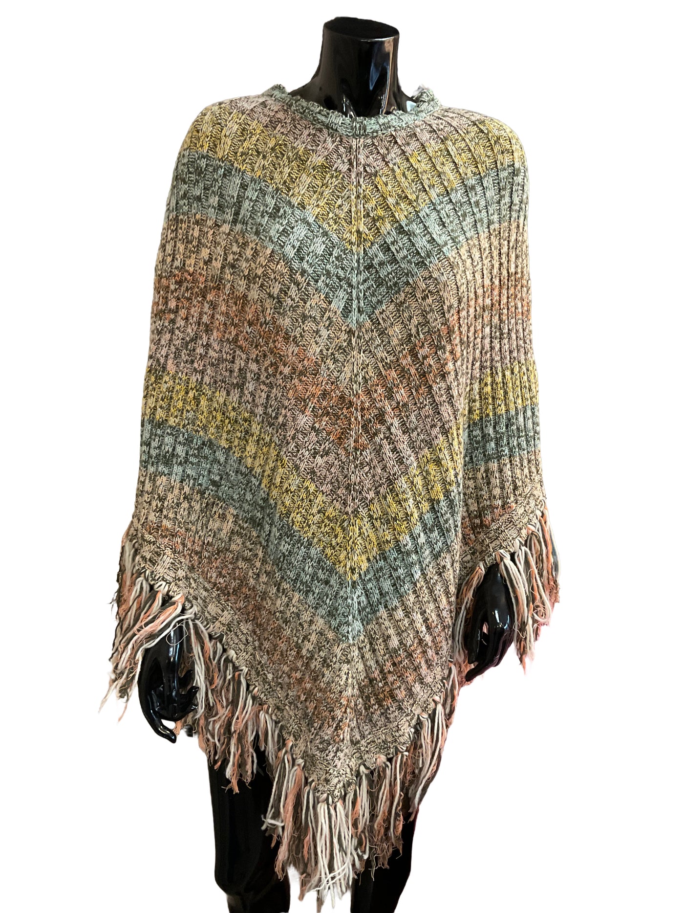 Valentino Multi-Color Poncho