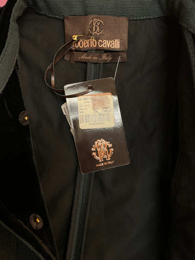 Roberto Cavalli Size 40 Green Jacket