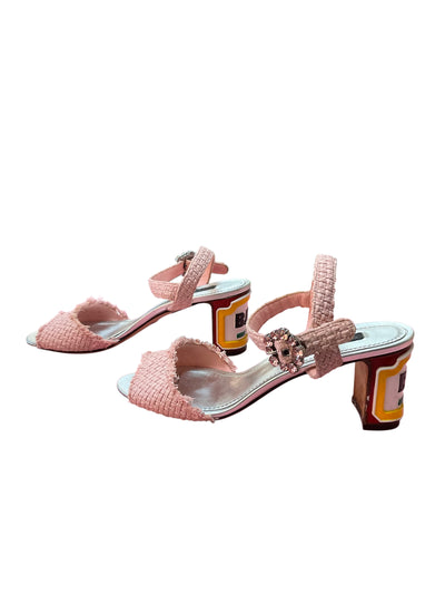 Dolce and Gabbana Size 40 Pink Shoes