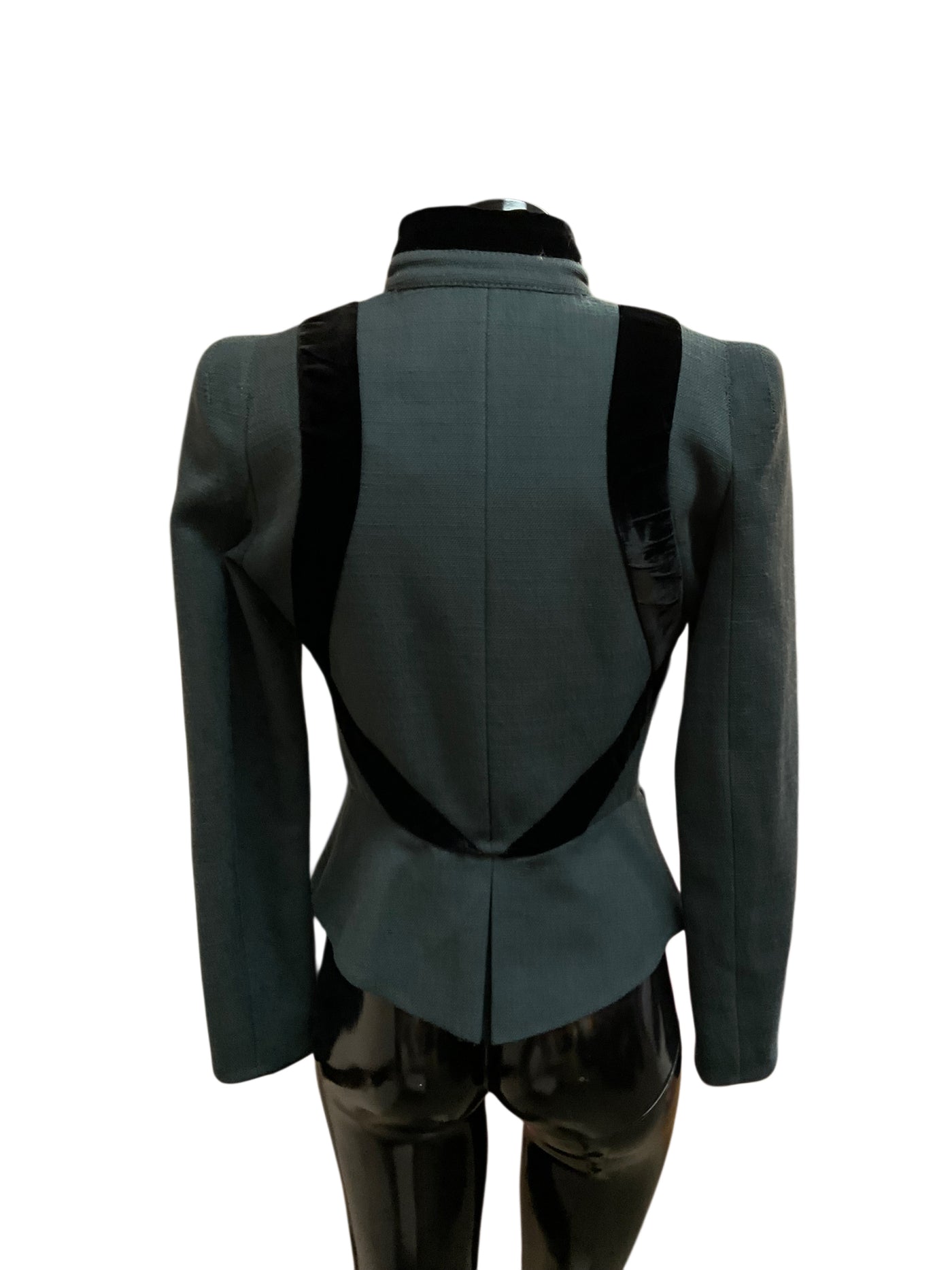 Roberto Cavalli Size 40 Green Jacket