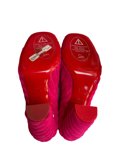 Christian Louboutin Size 40.5 Pink Shoes