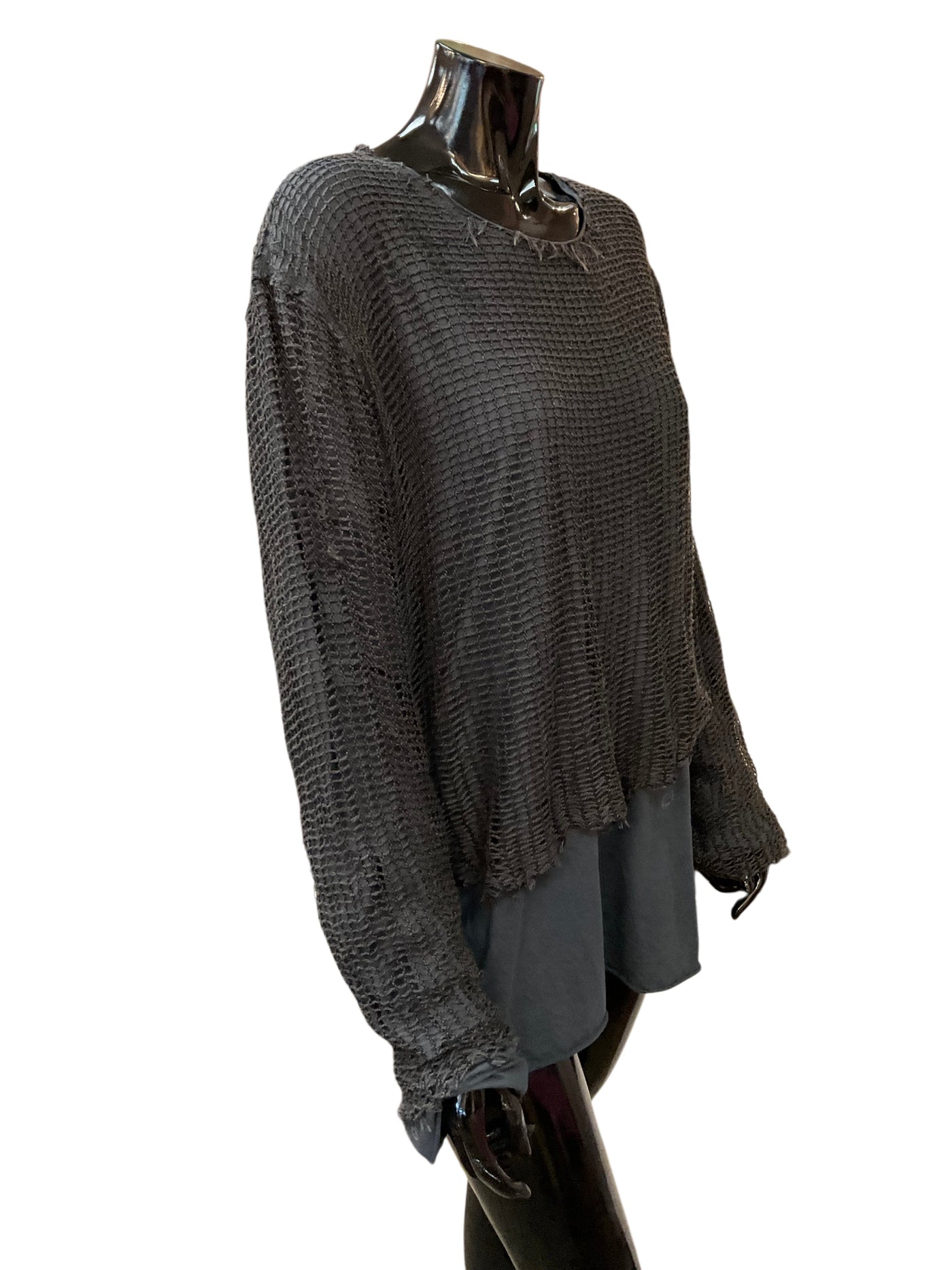 Dolce and Gabbana Size 5 Black Blouse