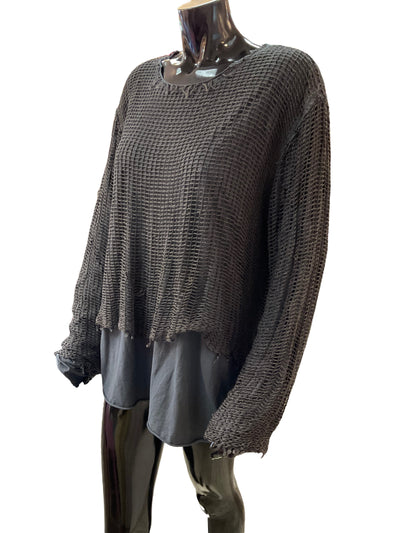 Dolce and Gabbana Size 5 Black Blouse