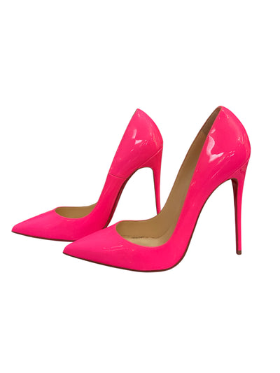 Christian Louboutin Size 40.5 Neon Pink Shoes