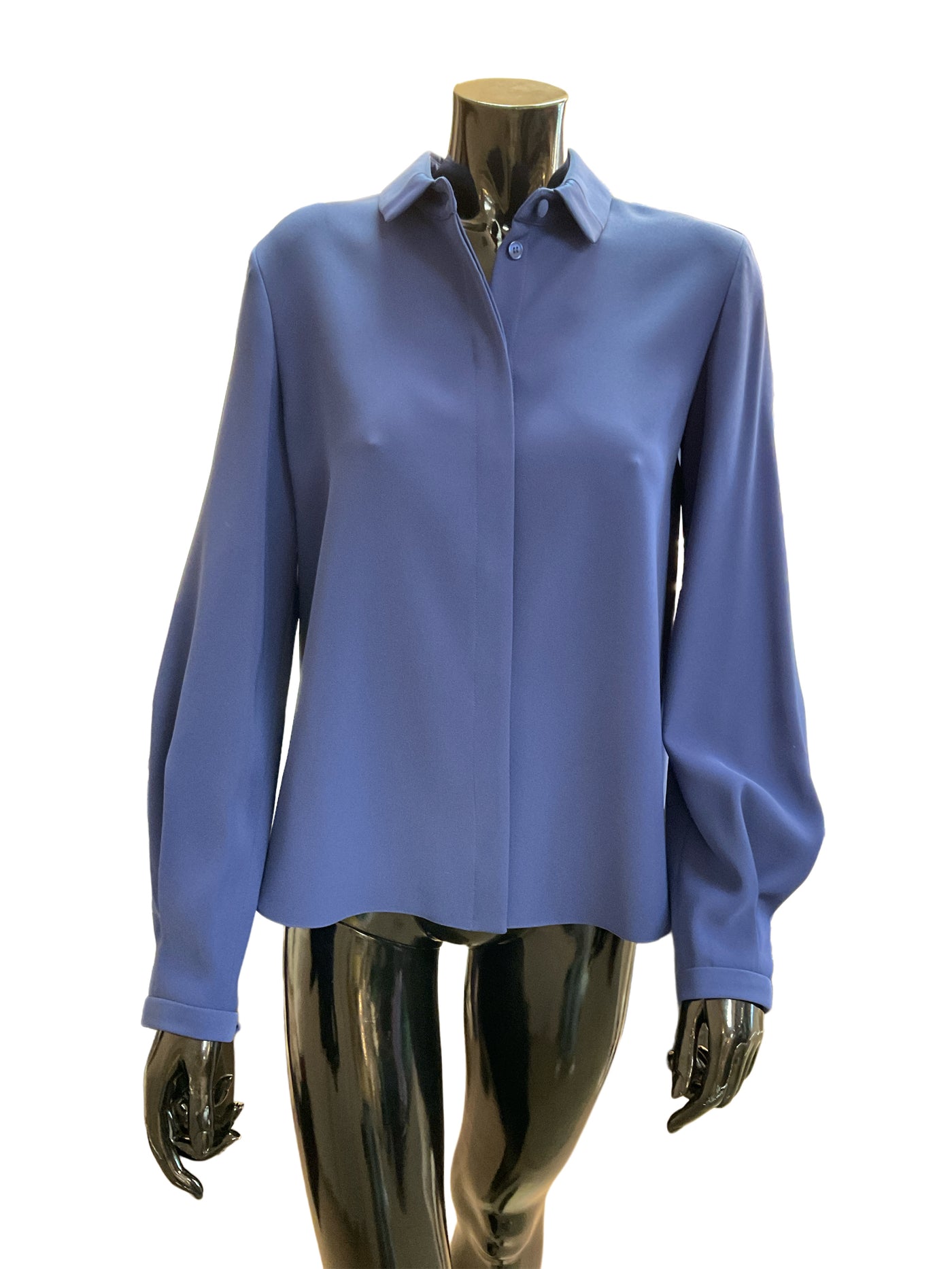 Emporio Armani Size 40 Blue Blouse