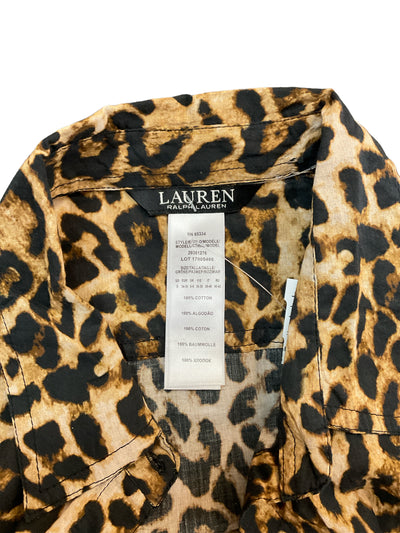 Lauren Size Small leopard Blouse