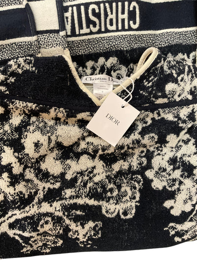 Dior blue and white Poncho