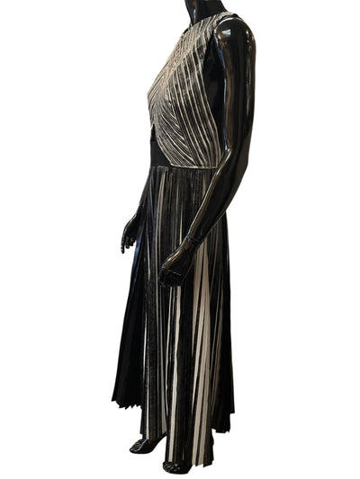Proenza Size 6 Black & White Dress