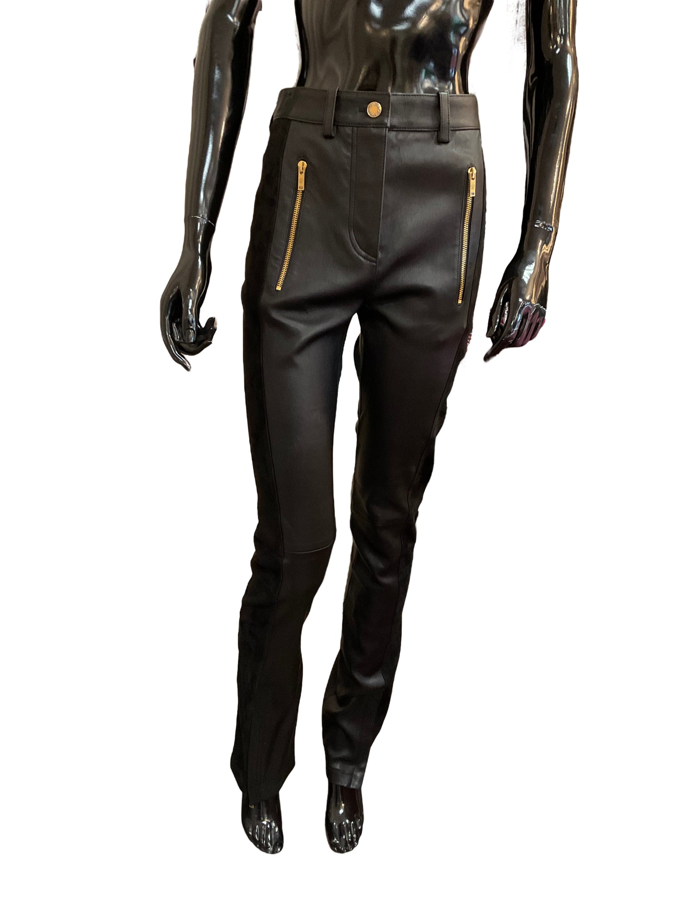 Louis Vuitton Size 38 Black Pants