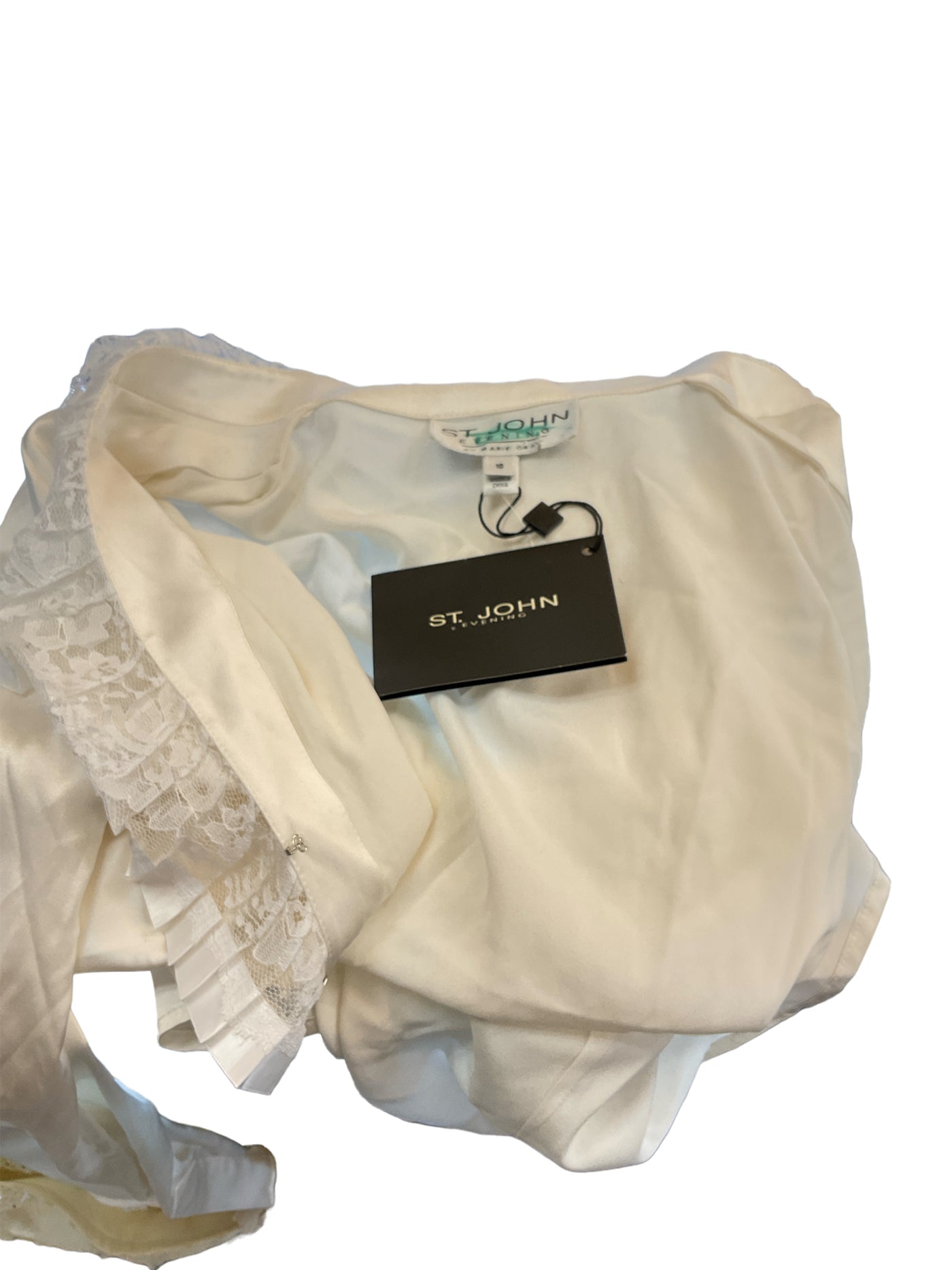 St John Size 10 White Blouse