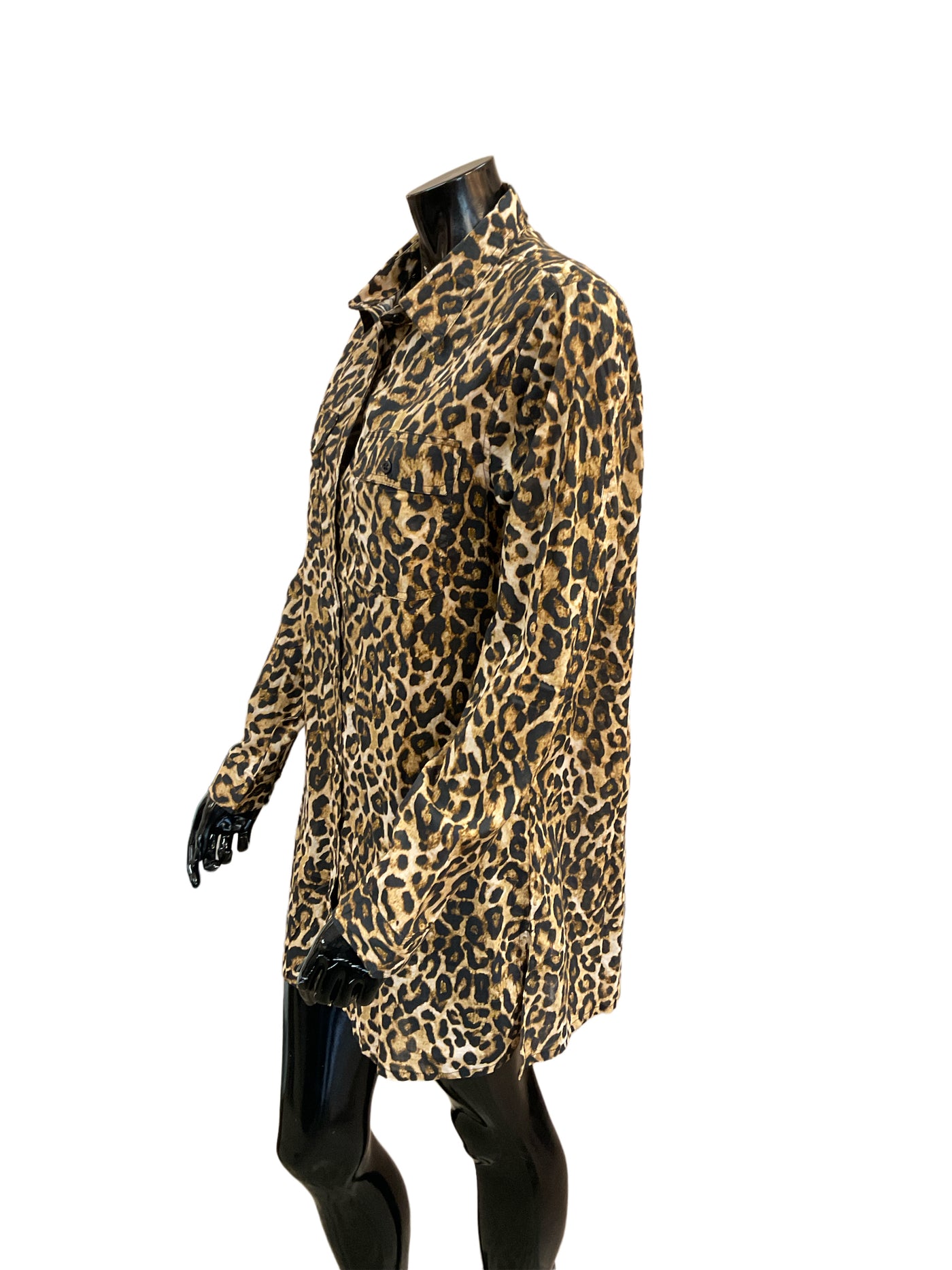 Lauren Size Small leopard Blouse