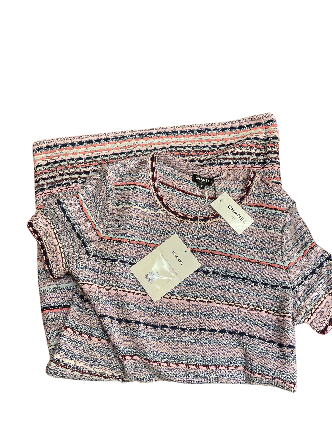 chanel Size 40 Pink Dress