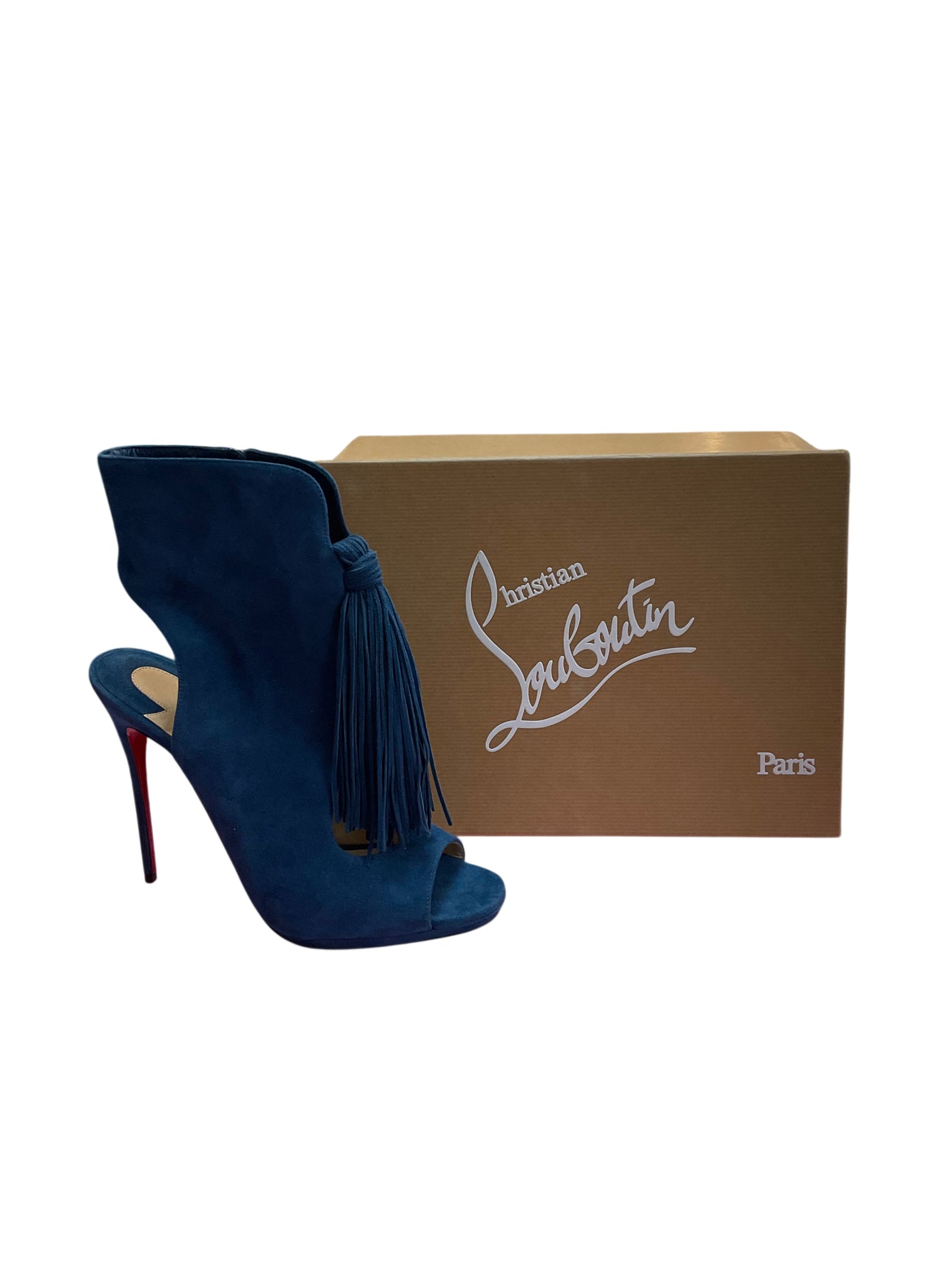 Christian Louboutin Size 40.5 Blue Shoes
