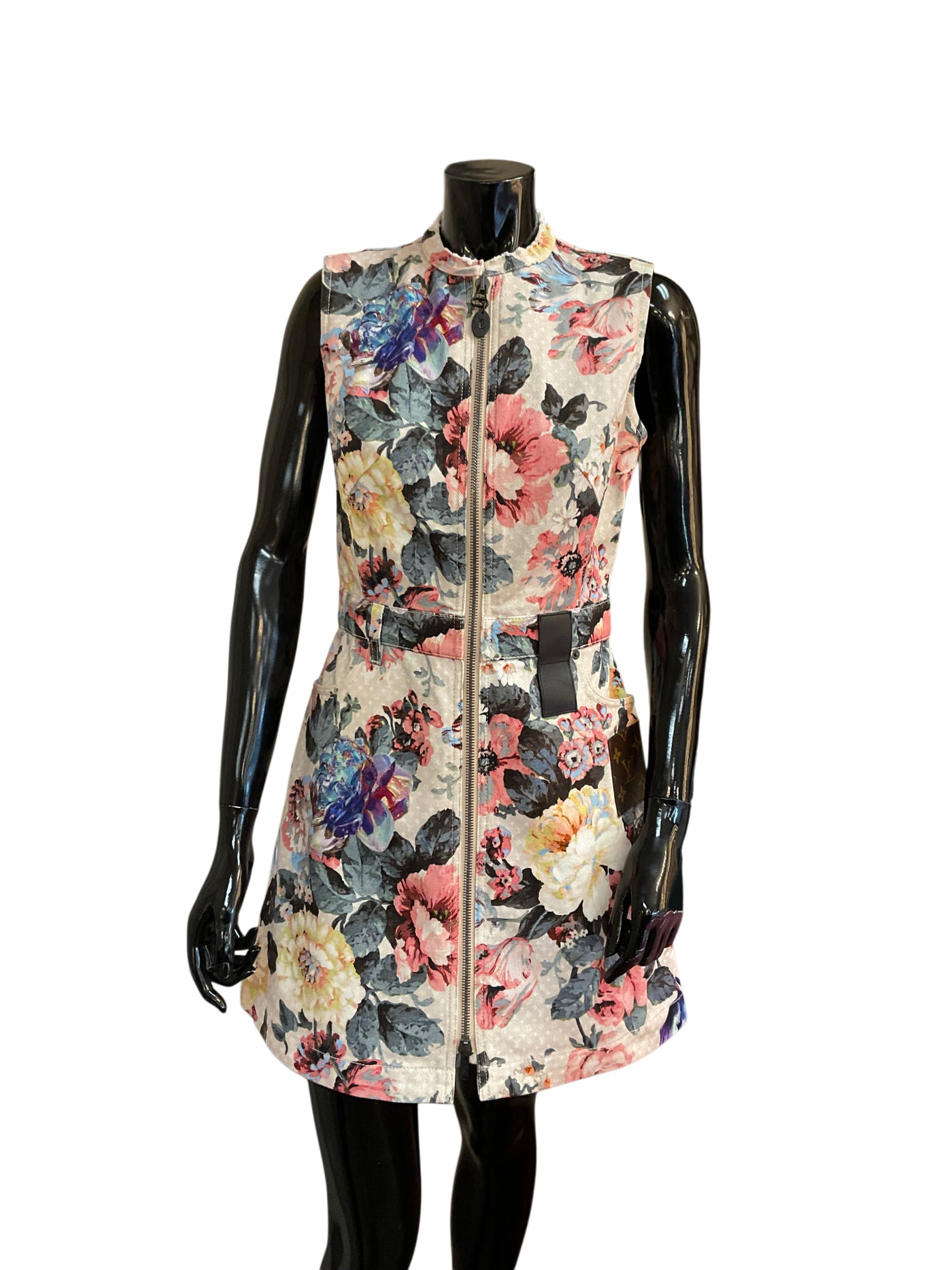 Louis Vuitton Size 38 floral Dress