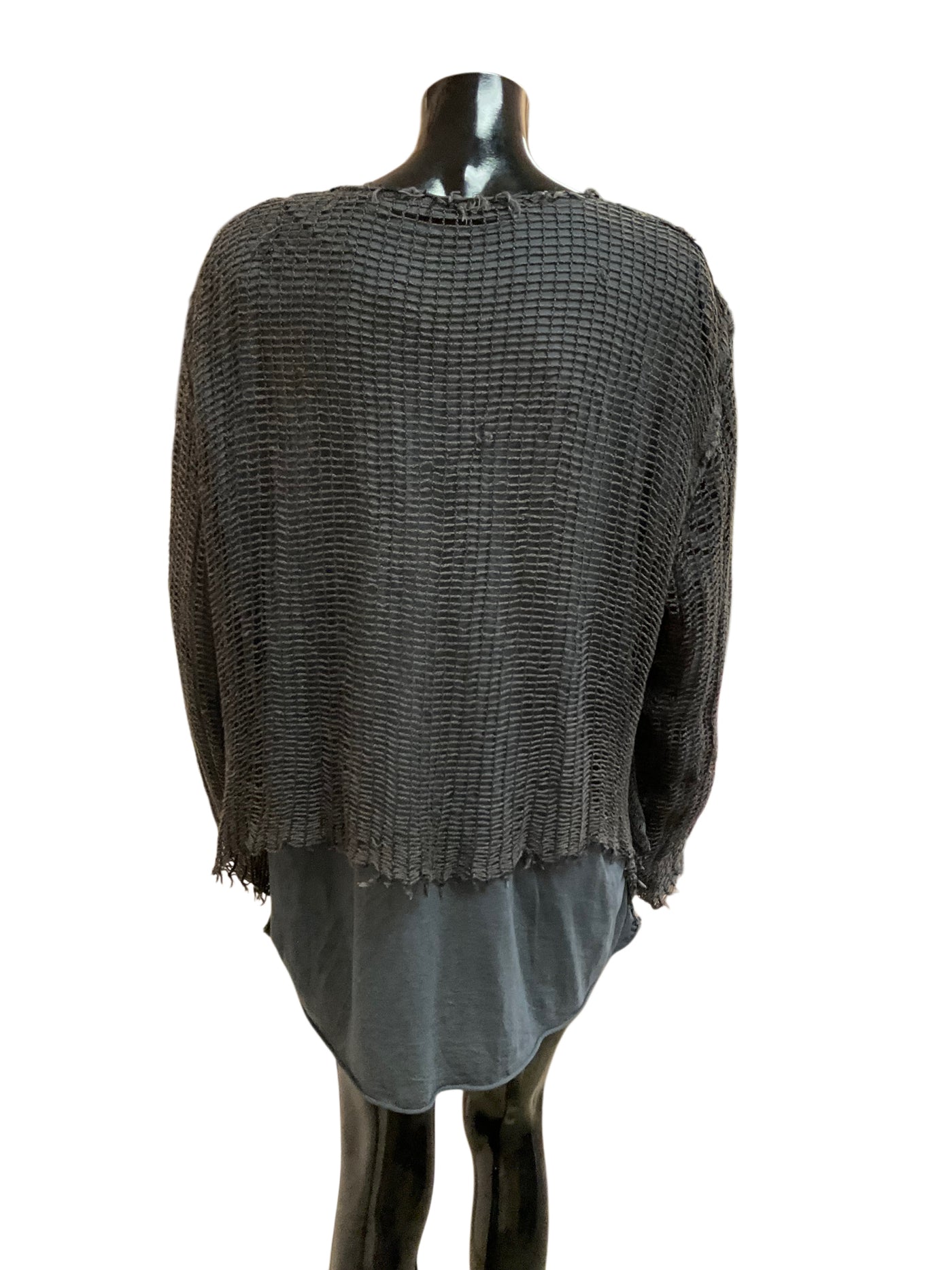 Dolce and Gabbana Size 5 Black Blouse