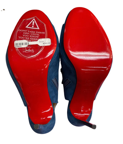 Christian Louboutin Size 40.5 Blue Shoes