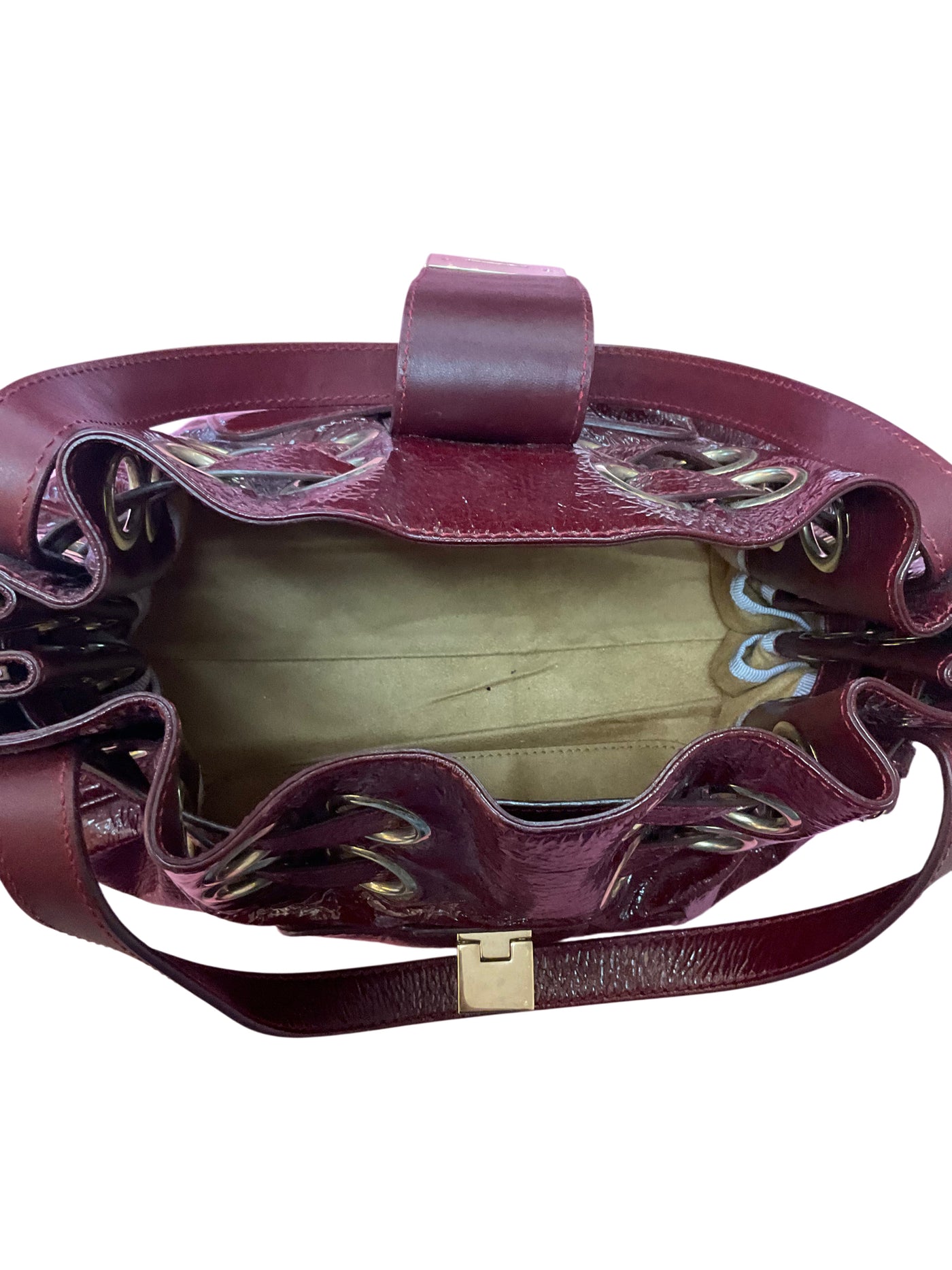 Jimmy Choo Burgundy Handbag