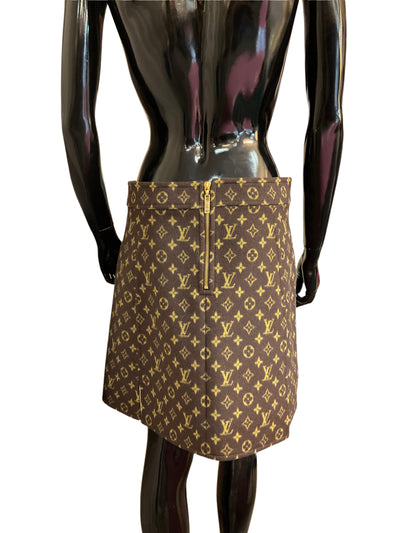 Louis Vuitton Size 38 brown Skirt