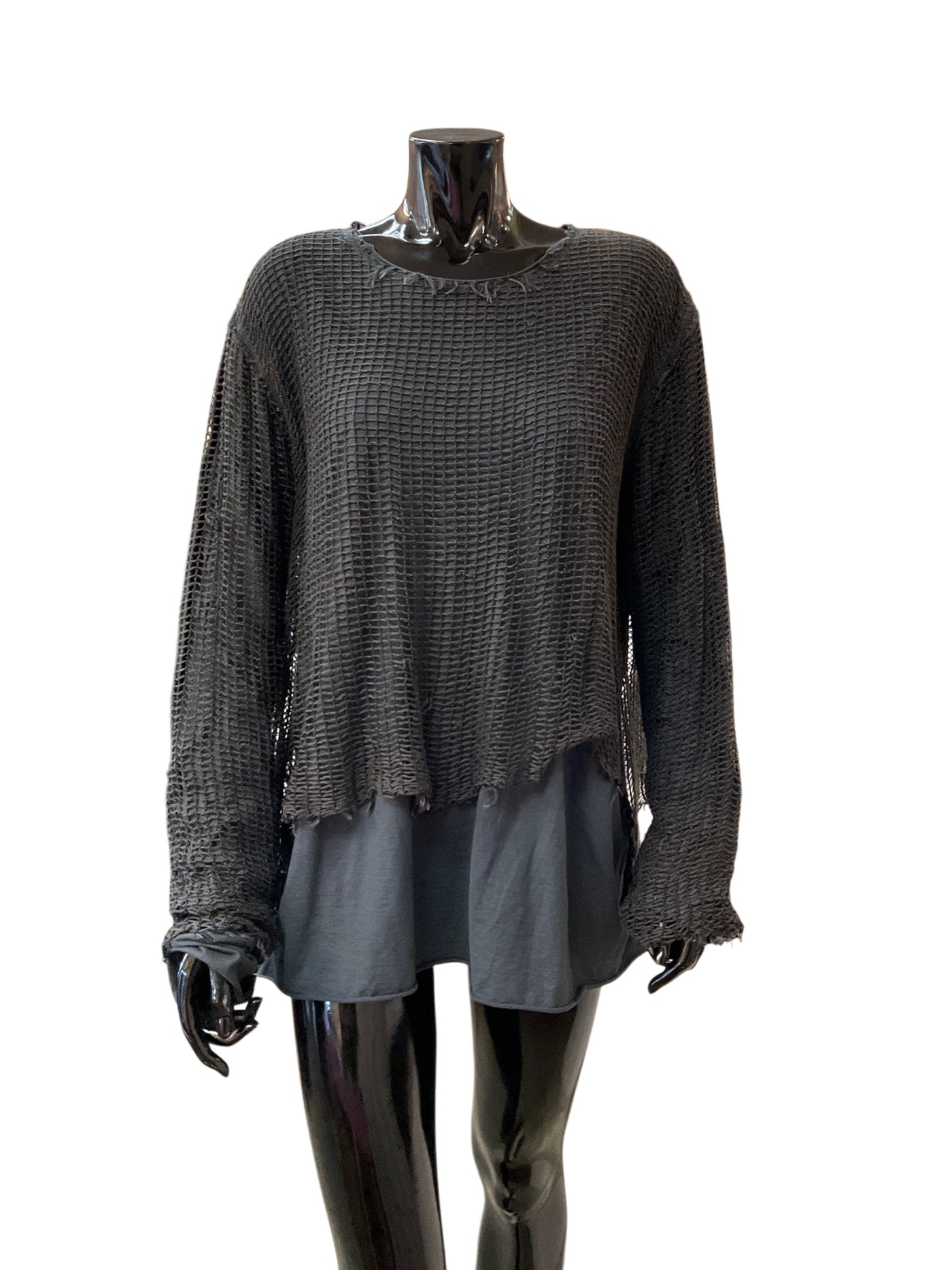 Dolce and Gabbana Size 5 Black Blouse