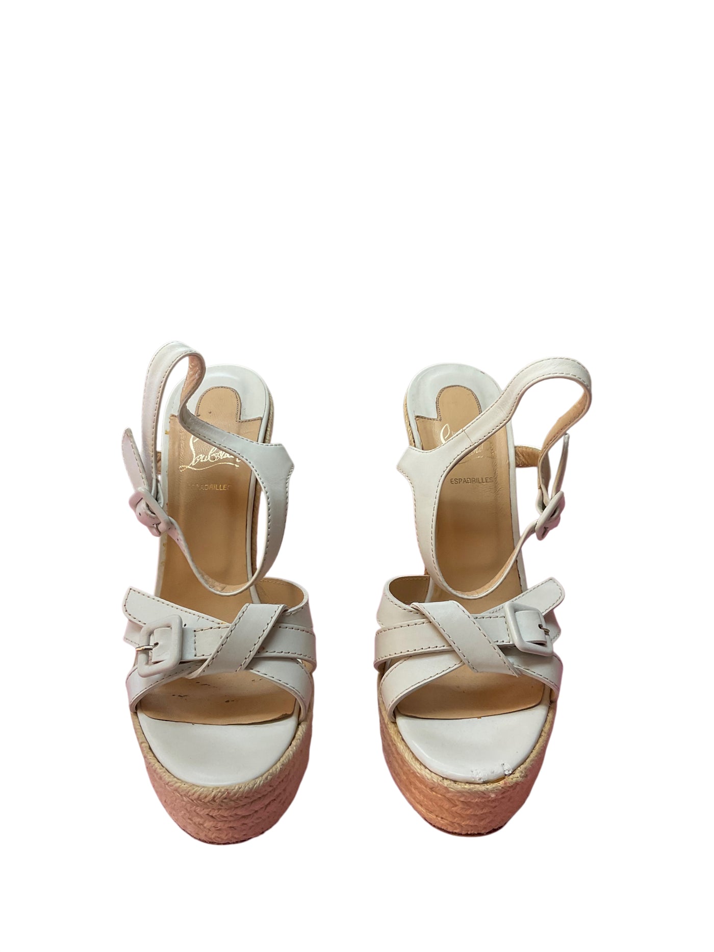 Christian Louboutin Size 41 White Shoes