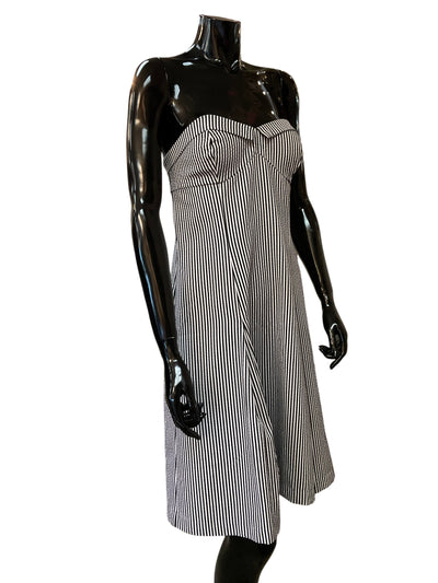 Trina Turk Size 10 Black & White Dress