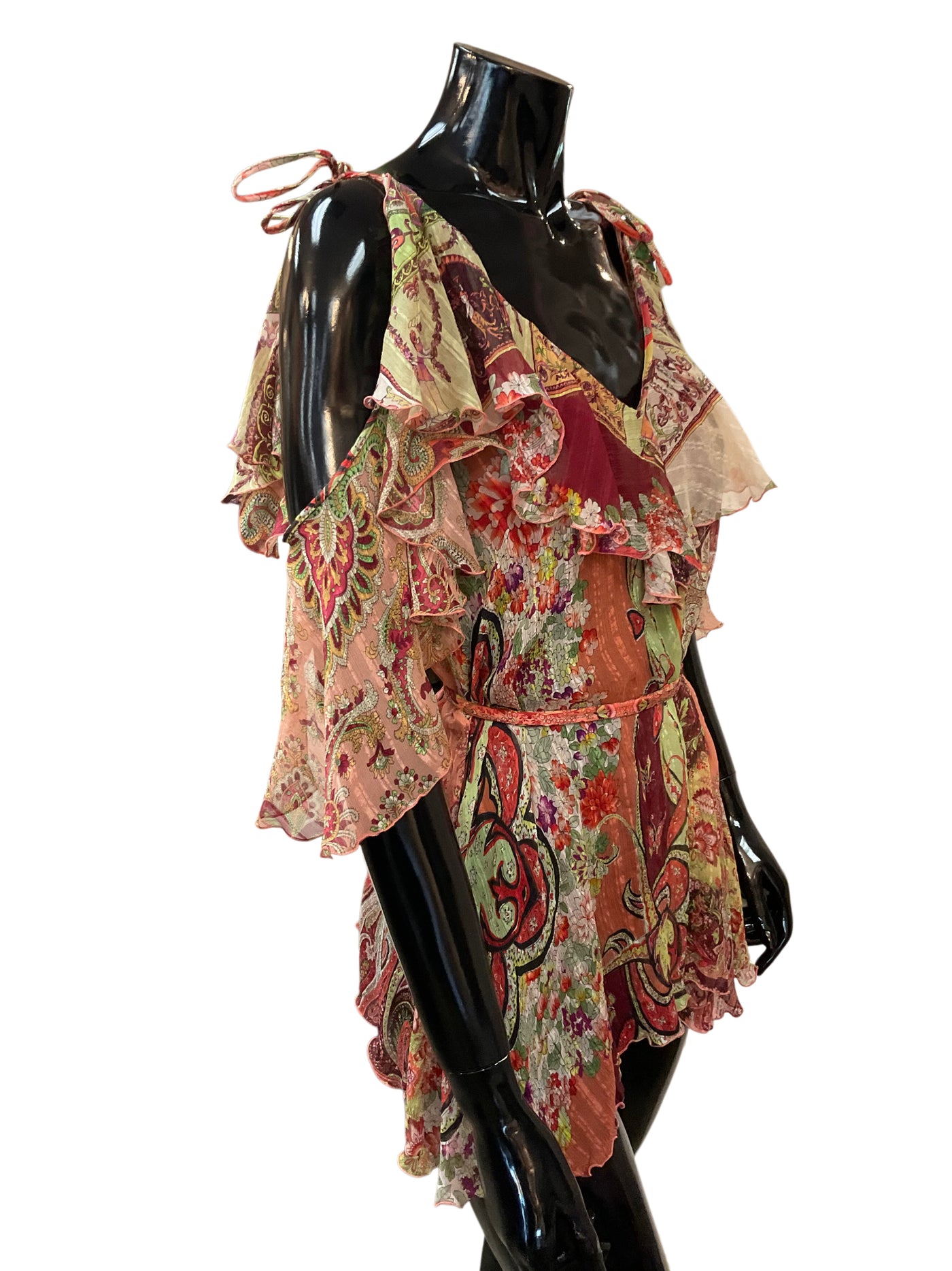 ETRO Size Medium Salmon Blouse