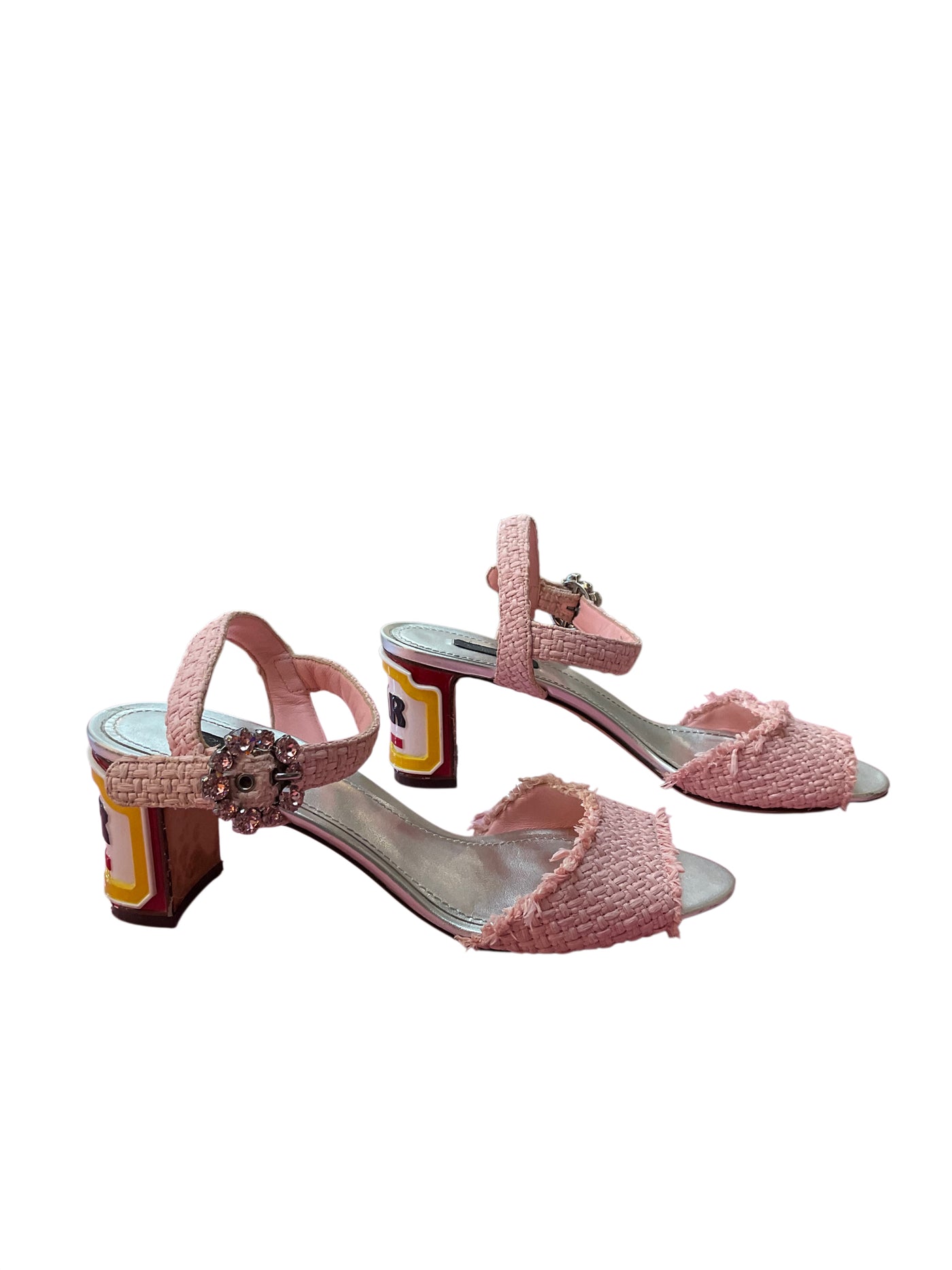 Dolce and Gabbana Size 40 Pink Shoes