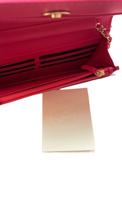 chanel Hot Pink Handbag