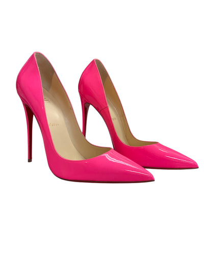 Christian Louboutin Size 40.5 Neon Pink Shoes