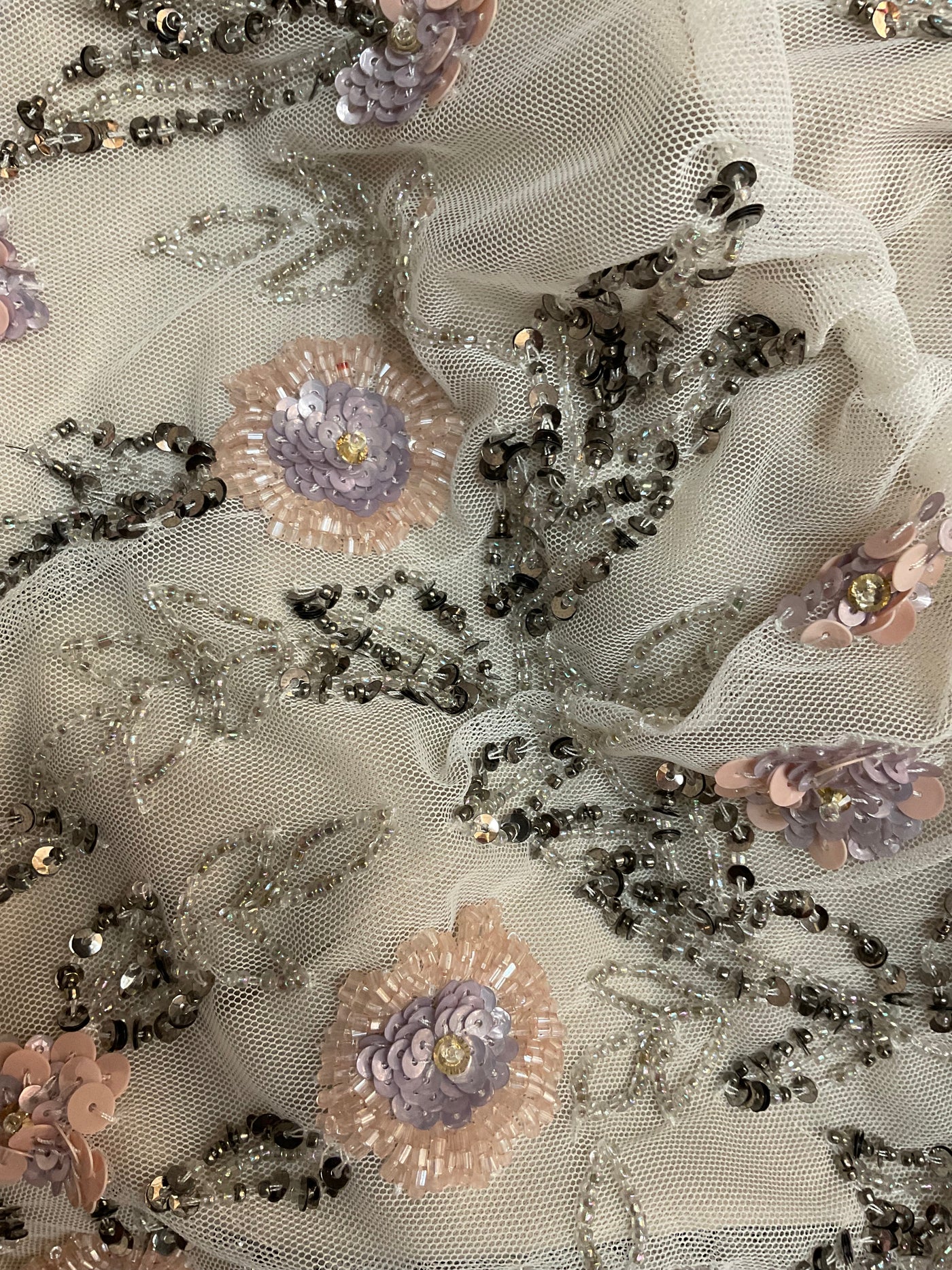 Adriana Papell Size 14 Beige Dress