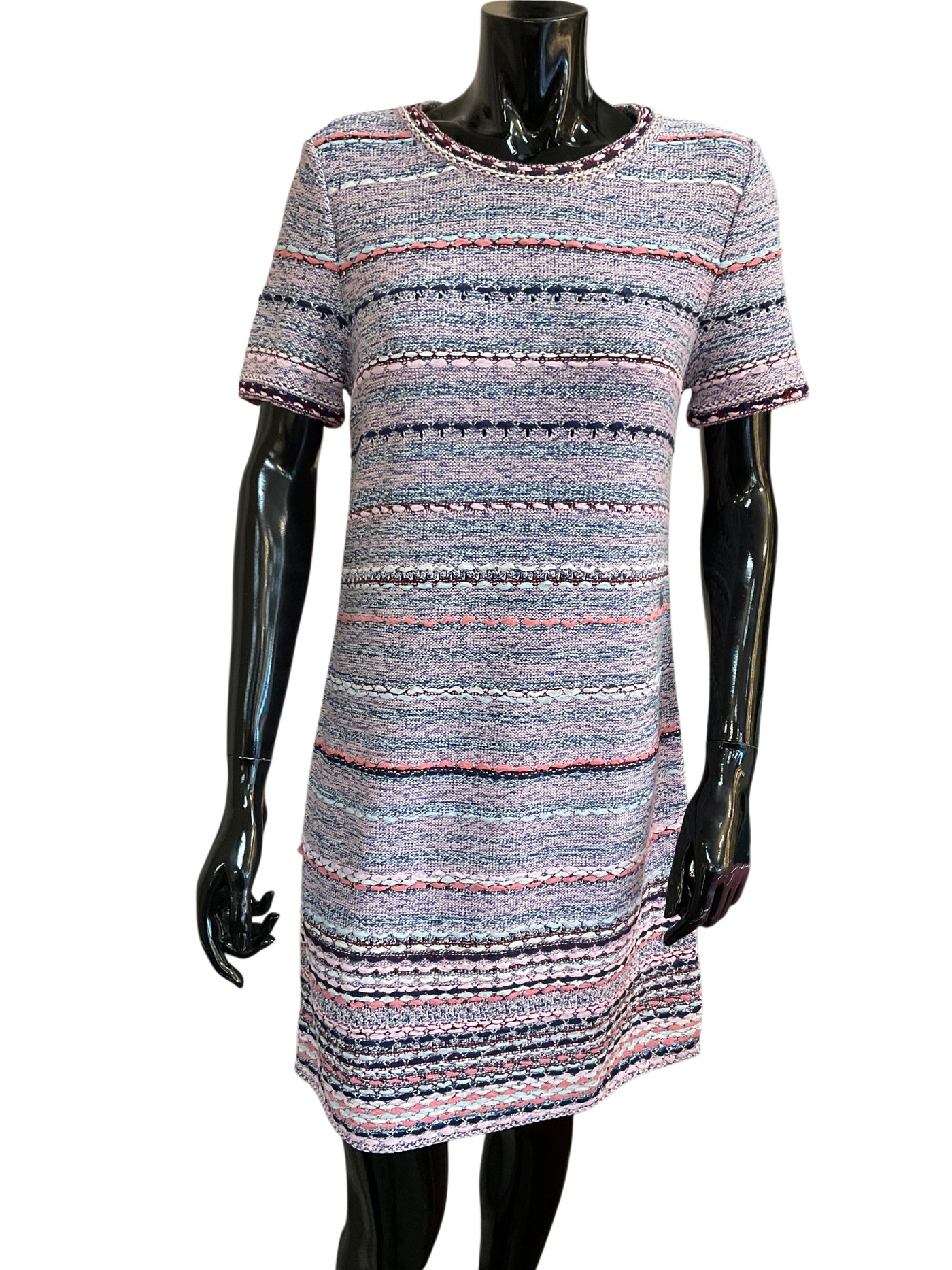 chanel Size 40 Pink Dress