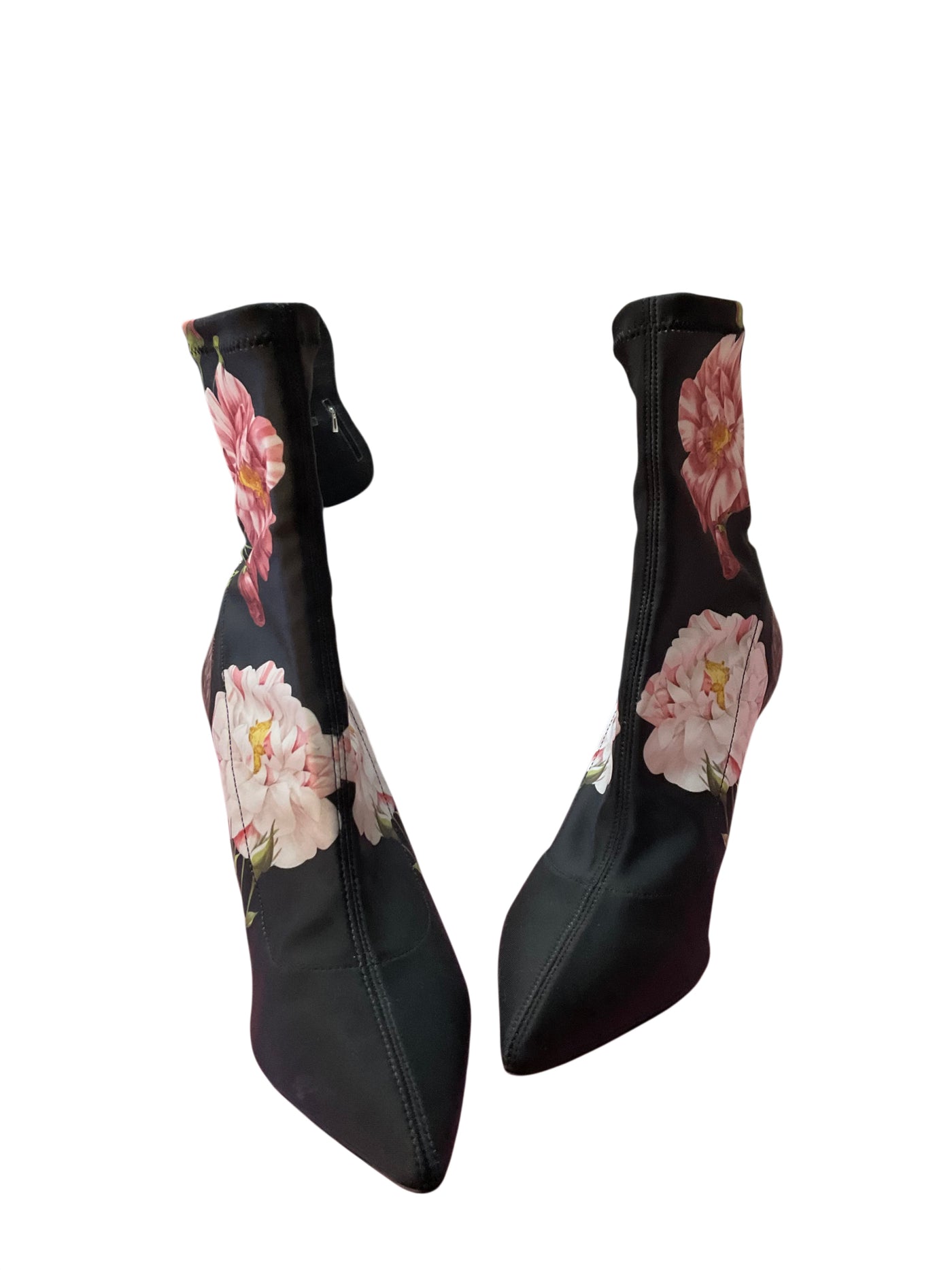 Ted Baker Size 40 Black floral Boots
