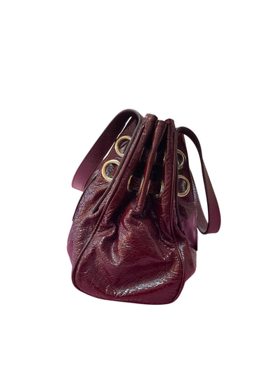 Jimmy Choo Burgundy Handbag