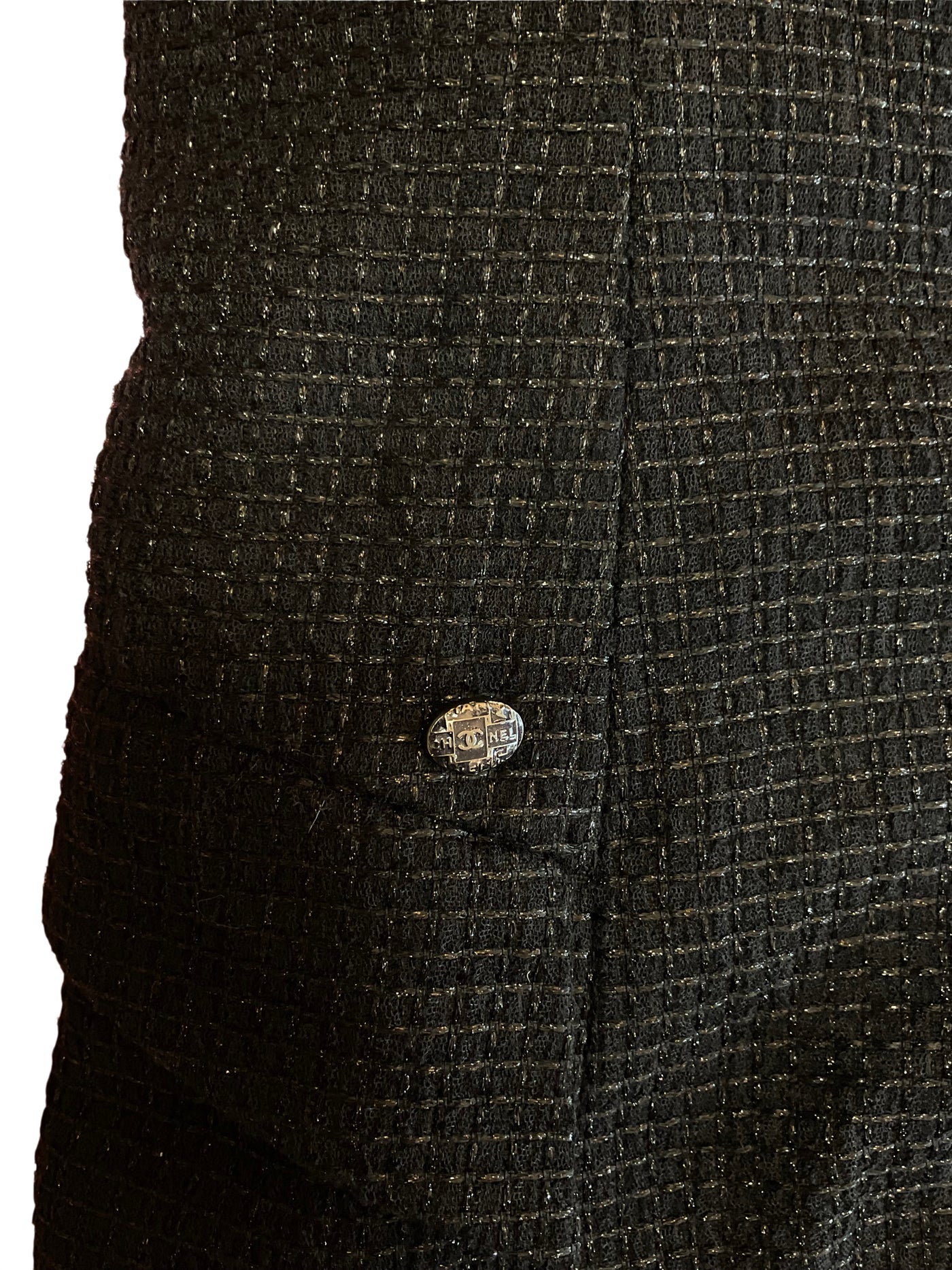 chanel Size 42 Black Bustier