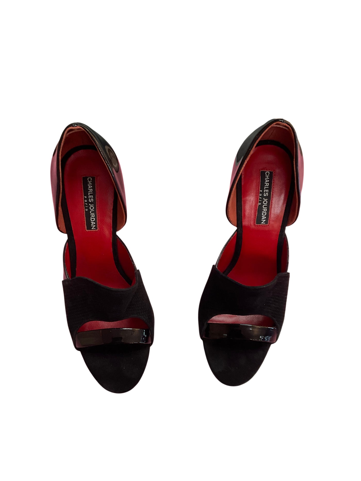 Charles Jordan Size 10 Black Shoes