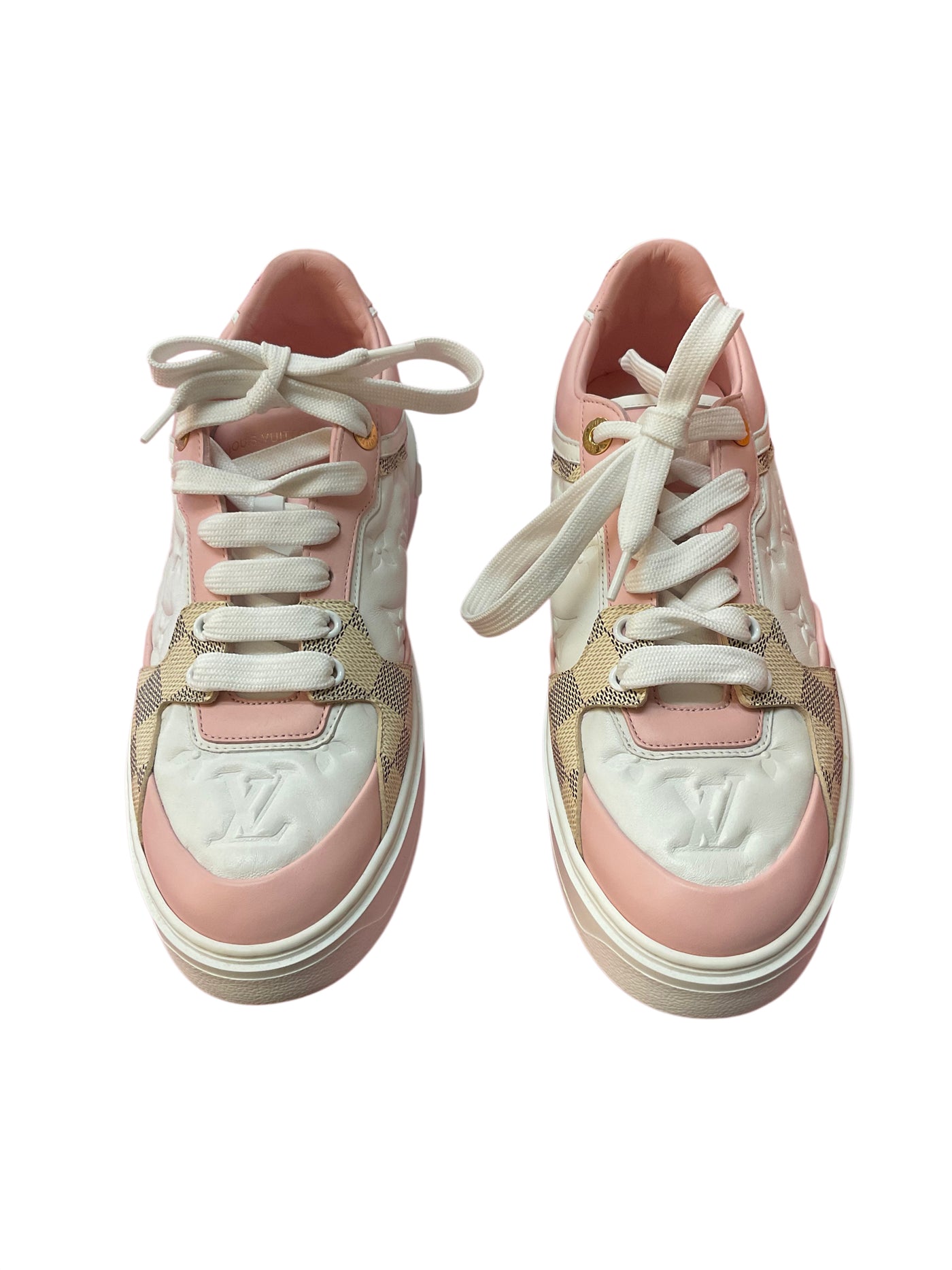 Louis Vuitton Size 40 Pink Shoes