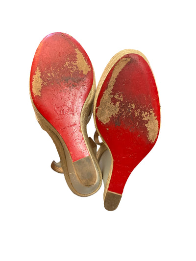 Christian Louboutin Size 41 White Shoes