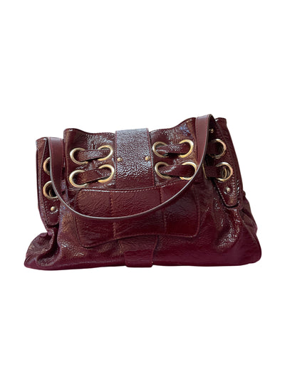Jimmy Choo Burgundy Handbag