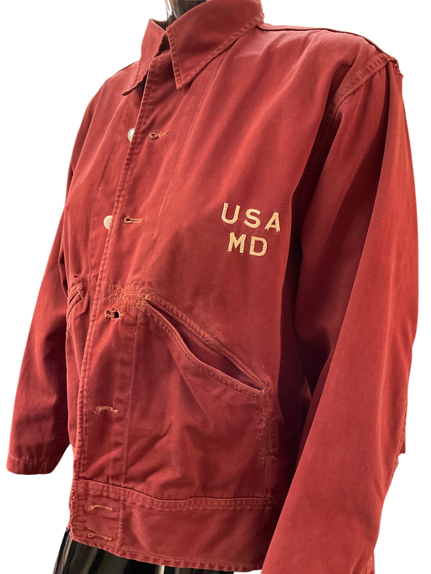 FOUND Fred Segal Size Small Rust Jacket