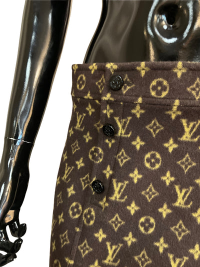Louis Vuitton Size 38 brown Skirt