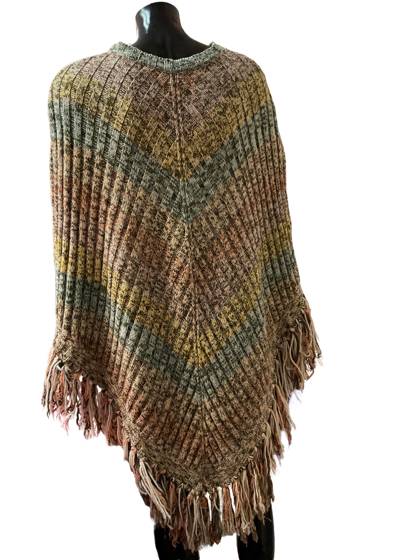 Valentino Multi-Color Poncho