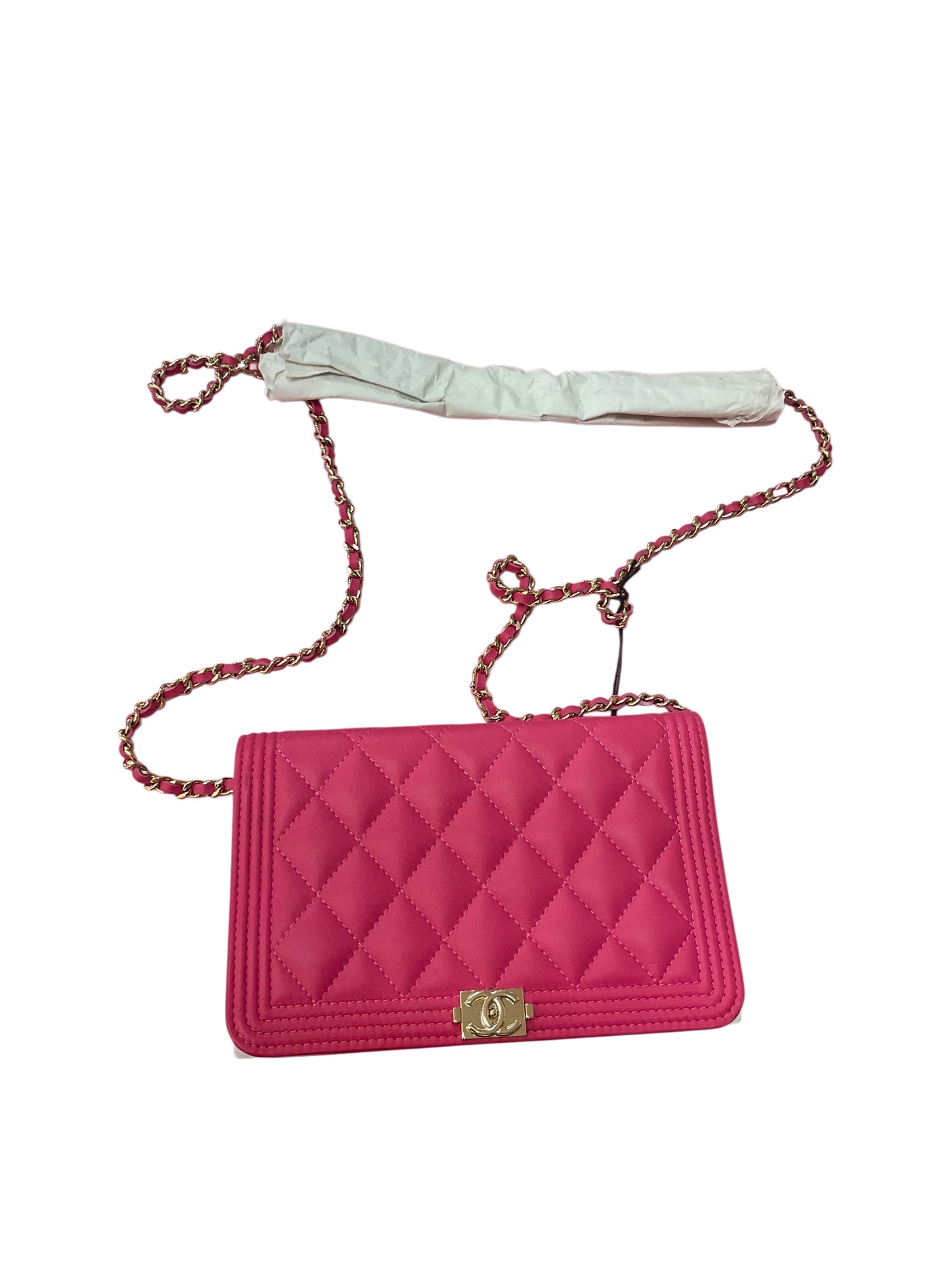 chanel Hot Pink Handbag